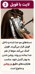 لایت با فویل