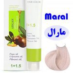 رنگ مو مارال شماره 10/1رنگ بلوند دودی پلاتینه