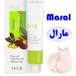 رنگ مو مارال شماره 12/1رنگ بلوند دودی روشن