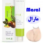 رنگ مو مارال شماره 12 رنگ بلوند پلاتینه خیلی خیلی روشن