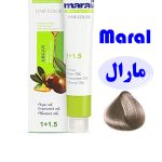 رنگ مو مارال 7/19 رنگ دودی بنفش