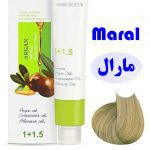 رنگ مو مارال 8/3 رنگ بلوند زیتونی روشن