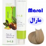 رنگ مو مارال 8/51 رنگ بلوند بژ روشن