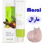 رنگ مو مارال شماره 9/1 رنگ بلوند دودی خیلی روشن