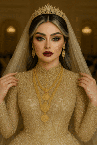 استایل عروس عربی