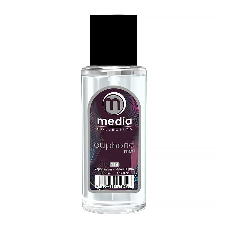 media-euphoria-men ادکلن مدیا رایحه euphoria حجم 35 میلی لیتر - تصویر 1