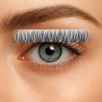 مژه فیشر آمبره قهوه ای