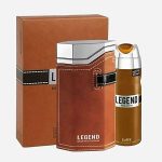 ست ادکلن و اسپری لجند قهوهای Legend - مردانه - درجه یک - 100 میلی لیتر - تصویر 2