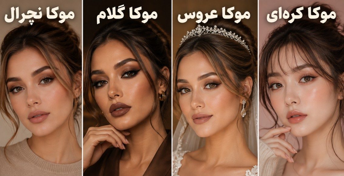 انواع میکاپ موکا