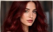 رنگ مو قرمز مخملی؛ Red Velvet