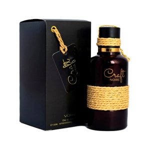 عطر ادکلن لطافه کرافت نویر (Kraft Noir) مردانه حجم 100 میلیلیتر درجه یک