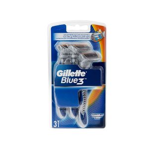 خودتراش اصلاح برند ژیلت سه لبه مدل Blue3 بسته 3 عددی – درجه یک